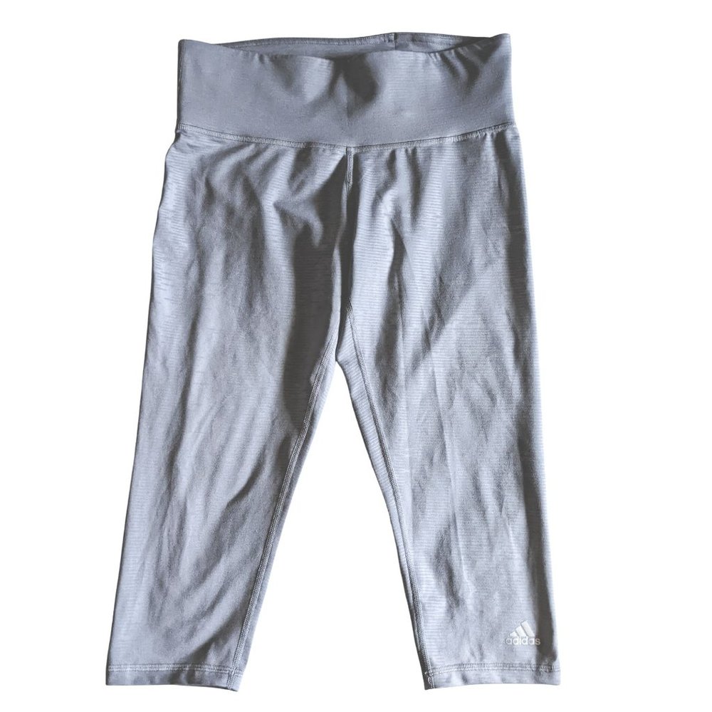 EUC! ADIDAS Climalite Leggings, Yoga Pants, Gray
